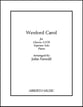 Wexford Carol SATB choral sheet music cover
